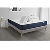 Image de Pack prêt à dormir matelas ACTILATEX LIFE 140x200 cm Latex et Mémoire de forme + sommier KIT gris + 2 oreillers + couette