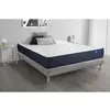 Image de ACTISOM Ensemble matelas ACTILATEX LIFE Latex et Memoire de forme 5 zones de confort et sommier KIT gris 90 x 190 cm