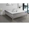 Image de Pack prêt à dormir matelas Latex + mémoire de forme ACTILATEX TOUCH 200x200 cm + sommier KIT gris + 2 oreillers + couette
