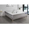 Image de Pack prêt à dormir matelas Latex + mémoire de forme ACTILATEX TOUCH 180x200 cm + sommier KIT gris + 2 oreillers + couette