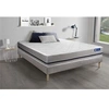 Image de Ensemble matelas 180x200 ACTILATEX SOFT 3zones de confort + sommier KIT gris