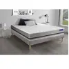 Image de Ensemble matelas 160x200 ACTILATEX SOFT 3zones de confort + sommier KIT gris
