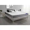Image de ACTISOM Ensemble matelas Memoire de forme ACTIMEMO ZEN Maxi epaisseur 7 zones de confort sommier KIT gris 90 x 200 cm