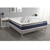 Image de Pack prêt à dormir ACTIMEMO CONFORT Matelas mémoire de forme 160x200 Maxi épaisseur + sommier KIT gris + 2 oreillers+couette