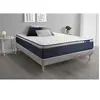 Image de Ensemble matelas Mémoire de forme ACTIMEMO MAX 140x200 cm Maxi épaisseur 7zones de confort + sommier KIT gris