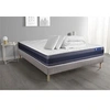 Image de Pack prêt à dormir matelas Mémoire de forme ACTIMEMO MORPHO 140x190 5zones confort + sommier KIT gris + 2 oreillers +couette