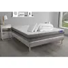 Image de ACTISOM Pack prêt a dormir matelas ACTIMEMO RELAX memoire de forme Maxi epaisseur sommier KIT gris 180 x 200 cm