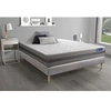 Image de Ensemble matelas ACTIMEMO RELAX mémoire de forme 180x200 cm Maxi épaisseur 5zones de confort + sommier KIT gris