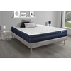 Image de Ensemble matelas ACTIMEMO TECH 140x190 Mémoire de forme Maxi épaisseur 5zones de confort + sommier KIT gris