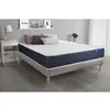 Image de ACTISOM Ensemble matelas Memoire de forme ACTIMEMO SLEEP 5 zones de confort sommier KIT gris 140 x 190 cm