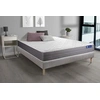 Image de Ensemble matelas ACTIMEMO DREAM mémoire de forme 200x200 cm 5zones de confort + sommier KIT gris