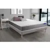 Image de ACTISOM Ensemble matelas ACTIMEMO DREAM memoire de forme 5 zones de confort sommier KIT gris 180 x 200 cm