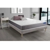 Image de Ensemble matelas ACTIMEMO DREAM mémoire de forme 180x200 cm 5zones de confort + sommier KIT gris