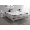 Image de ACTISOM Ensemble matelas Memoire de forme ACTIMEMO FORM 5 zones de confort sommier KIT gris 180 x 200 cm