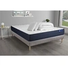 Image de Pack prêt à dormir matelas ACTIMEMO LIFE 200x200 Mémoire de forme 5zones de confort + sommier KIT gris + 2oreillers +couette