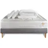 Image de LITIER DELUXE Pack Vingt-Huit sommier Kit Gris 140 x 200 cm