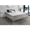 Image de ACTISOM Ensemble matelas Latex memoire de forme ACTILATEX TOUCH 3 zones de confort sommier KIT gris 80 x 190 cm