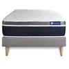 Image de Ensemble ACTIMEMO CONFORT Matelas mémoire de forme 120x190 cm Maxi épaisseur 7zones de confort + sommier KIT gris