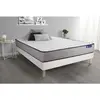 Image de ACTISOM Ensemble matelas Memoire de forme ACTIMEMO FORM 5 zones de confort sommier KIT blanc 120 x 190 cm