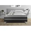 Image de VITALIT Pack prêt a dormir VITAL CARE sommier Kit noir 180 x 200 cm