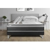 Image de Pack lit complet - Matelas 160x200 cm + Sommier tapissier à lattes (en kit) + 2 oreillers + Couette - Vital Care