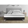 Image de VITALIT Pack prêt a dormir VITAL RELAX sommier Kit noir 180 x 200 cm