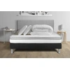 Image de Pack lit complet - Matelas 180x200 cm + Sommier tapissier à lattes (en kit) + 2 oreillers + Couette - Vital Relax