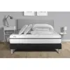 Image de VITALIT Pack prêt a dormir VITAL SPA sommier Kit noir 160 x 200 cm