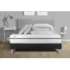 Image de Pack lit complet - Matelas 140x190 cm + Sommier tapissier à lattes (en kit) + 2 oreillers + Couette - Vital Spa