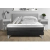 Image de Pack lit complet - Matelas 140x200 cm + Sommier tapissier à lattes (en kit) + 2 oreillers + Couette - Vital Soft
