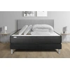 Image de Pack lit complet - Matelas 180x200 cm + Sommier tapissier à lattes (en kit) + 2 oreillers + Couette - Vitalpower