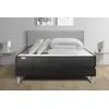 Image de Pack lit complet - Matelas 140x190 cm + Sommier tapissier à lattes (en kit) + 2 oreillers + Couette - Vitalpower
