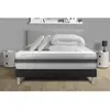 Image de VITALIT Pack prêt a dormir VITALMEMO BACK sommier Kit noir 180 x 200 cm