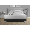Image de Pack lit complet - Matelas 140x190 cm + Sommier tapissier à lattes (en kit) + 2 oreillers + Couette - Vitalmemo
