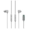 Image de JAYM - Ecouteurs avec micro - intra-auriculaire - filaire - USB-C - blanc
