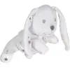 Image de Peluche Trois Kilos Sept Martin Allongé Blanc 24 cm 839 5035