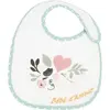 Image de Bavoir Trois Kilos Sept Baby Love (x7) Blanc TU 808 5362