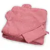 Image de Cape de bain bébé Trois Kilos Sept Rose 100x100 cm 817 5016