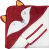 Image de Cape de bain bébé Trois Kilos Sept Renard Leonard Rouge TU 843 5004