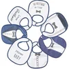 Image de Bavoir Trois Kilos Sept Gentleman (x7) Bleu TU 808 5391
