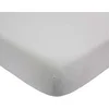 Image de Drap housse Trois Kilos Sept Coton Gris 60x120 cm