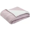 Image de Couverture sherpa Trois Kilos Sept Rose 100x140 cm 848 9009