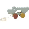 Image de Jeux d'éveil crocodile en bois Trois Kilos Sept Vert TU 852 0009