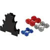 Image de Kit paire haltères 1kg, 2kgs, 3kgs + support haltères Sporti Multicolore TU 044091
