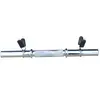 Image de Sporti France Barre De Musculation + Disques De Serrage 2kg One Size