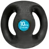 Image de Medecine ball à double poignées Sporti Noir 10 Kg 021020