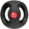 Image de Medecine ball à double poignées Sporti Noir 8 kg 021019