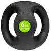 Image de Medecine ball à double poignées Sporti Noir 6 kg 021018