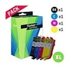 Image de Compatible HP 920XL Pack 4 Cartouches Noir cyan magenta jaune (C2N92AE)