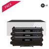 Image de Cartouche compatible - Pack de 3 Toners Noirs Brother TN-2220 - Brother TN2220